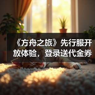 《方舟之旅》先行服开放体验,登录送代金券攻略全解析(图2) 《方舟之旅》先行服开放体验,登录送代金券攻略全解析(图2)