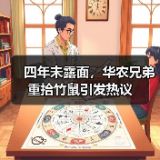 四年未露面,华农兄弟重拾竹鼠引发热议(图3) 四年未露面,华农兄弟重拾竹鼠引发热议(图3)