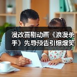 漫改喜剧动画《浪漫杀手》先导预告引爆爆笑剧情(图2) 漫改喜剧动画《浪漫杀手》先导预告引爆爆笑剧情(图2)