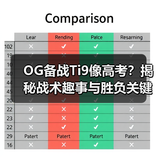 OG备战Ti9像高考?揭秘战术趣事与胜负关键(图2) OG备战Ti9像高考?揭秘战术趣事与胜负关键(图2)