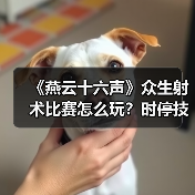 《燕云十六声》众生射术比赛怎么玩?时停技巧全解析(图3) 《燕云十六声》众生射术比赛怎么玩?时停技巧全解析(图3)