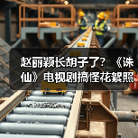 赵丽颖长胡子了?《诛仙》电视剧搞怪花絮照大曝光(图3) 赵丽颖长胡子了?《诛仙》电视剧搞怪花絮照大曝光(图3)