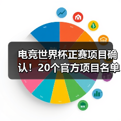 电竞世界杯正赛项目确认!20个官方项目名单曝光(图1) 电竞世界杯正赛项目确认!20个官方项目名单曝光(图1)
