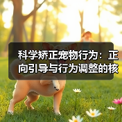 科学矫正宠物行为:正向引导与行为调整的核心策略(图2) 科学矫正宠物行为:正向引导与行为调整的核心策略(图2)