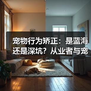 宠物行为矫正:是蓝海还是深坑?从业者与宠主的双重视角(图1) 宠物行为矫正:是蓝海还是深坑?从业者与宠主的双重视角(图1)
