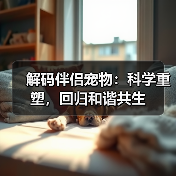 解码伴侣宠物:科学重塑,回归和谐共生(图4) 解码伴侣宠物:科学重塑,回归和谐共生(图4)