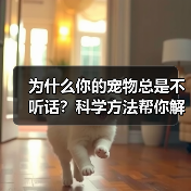 为什么你的宠物总是不听话?科学方法帮你解决(图1) 为什么你的宠物总是不听话?科学方法帮你解决(图1)