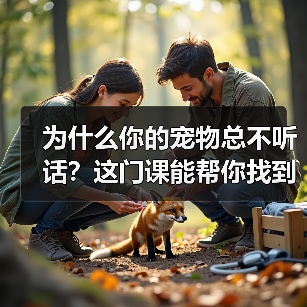 为什么你的宠物总不听话?这门课能帮你找到答案(图2) 为什么你的宠物总不听话?这门课能帮你找到答案(图2)